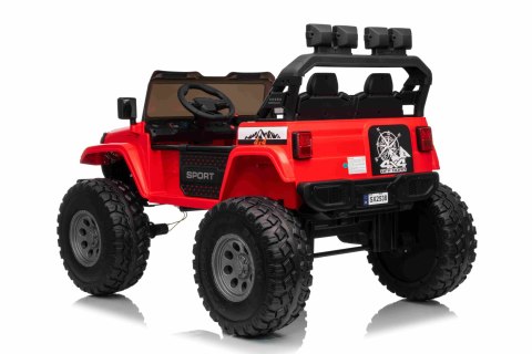 960W 24V jeep auto na akumulator Extreme Sport 4x4  Czerwony