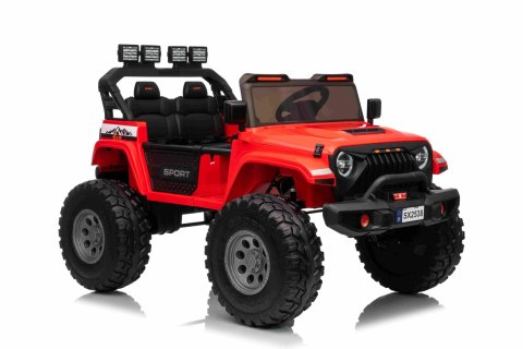 960W 24V jeep auto na akumulator Extreme Sport 4x4  Czerwony