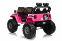 960W 24V jeep auto na akumulator Extreme Sport 4x4  Różowy