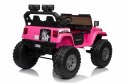 960W 24V jeep auto na akumulator Extreme Sport 4x4  Różowy