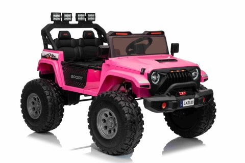 960W 24V jeep auto na akumulator Extreme Sport 4x4  Różowy