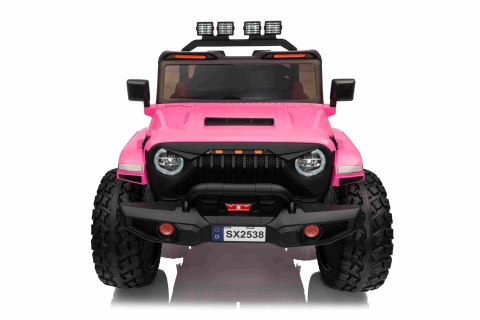 960W 24V jeep auto na akumulator Extreme Sport 4x4  Różowy