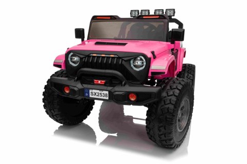 960W 24V jeep auto na akumulator Extreme Sport 4x4  Różowy