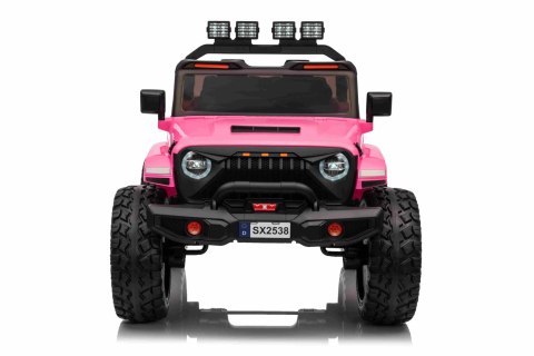 960W 24V jeep auto na akumulator Extreme Sport 4x4  Różowy