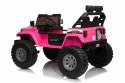 960W 24V jeep auto na akumulator Extreme Sport 4x4  Różowy