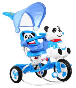 Rowerek 3 Kołowy rower trzykołowy PANDA A23-2 Niebieski