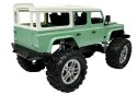 Auto Zdalnie Sterowane Jeep R/C Zielony 7.5 km/h 1:14 2.4G