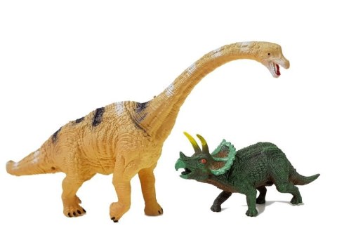 Zestaw Figurek Dinozaur Brachiosaurus, Triceratops Zestaw Figurek Dinozaur Brachiosaurus, Triceratops