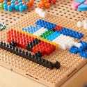 MASTERKIDZ Zestaw Klocków Konstrukcyjnych STEM 135 el. z Nakładką na Panel 4 szt.
