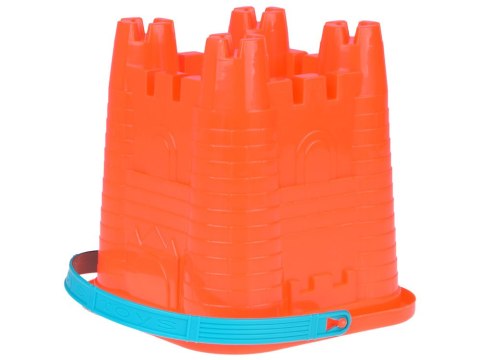 Peknięty Zestaw do piasku wiaderko + foremki + narzędzia ZA5079