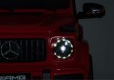 Auto na akumulator Mercedes G63 Czerwony BBH-0003 EZ