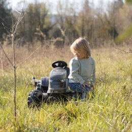 MAX 50 KG Traktor XXL Szary na Pedały z Przyczepką gokart dla dzieci