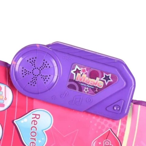 WOOPIE Duża Mata Muzyczna 2w1 Perkusja Interaktywna Pianino