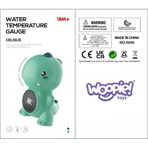 WOOPIE Termometr Do Mierzenia Temperatury Wody Niebieski