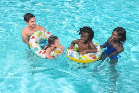 Kółko Do Pływania 61cm Tropiki BESTWAY