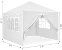Namiot pawilon ogrodowy 3x3 m rozkładany automatycznie + 4 ścianki boczne MultiGarden