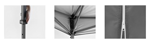 Namiot pawilon ogrodowy 3x3 m rozkładany automatycznie + 4 ścianki boczne MultiGarden