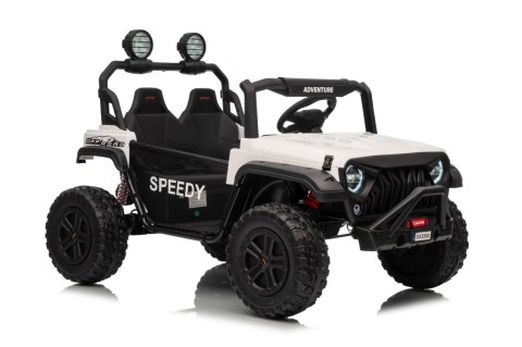 2osobowy 800W 4x4 Auto na akumulator 24V buggy PASSION    Biały