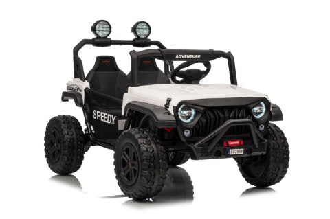 2osobowy 800W 4x4 Auto na akumulator 24V buggy PASSION    Biały