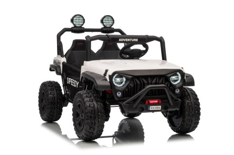 2osobowy 800W 4x4 Auto na akumulator 24V buggy PASSION    Biały