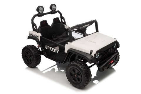 2osobowy 800W 4x4 Auto na akumulator 24V buggy PASSION    Biały