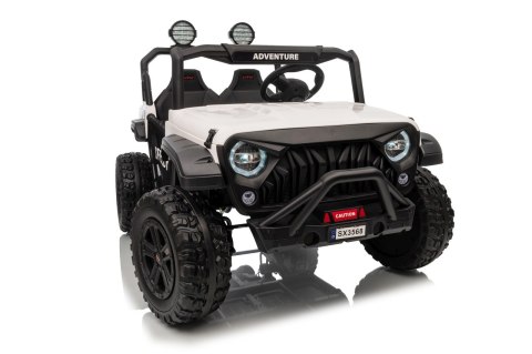 2osobowy 800W 4x4 Auto na akumulator 24V buggy PASSION    Biały