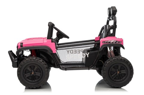 2osobowy 800W 4x4 Auto na akumulator 24V buggy PASSION    Różowy