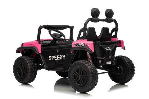 2osobowy 800W 4x4 Auto na akumulator 24V buggy PASSION    Różowy