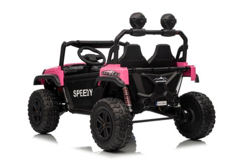 2osobowy 800W 4x4 Auto na akumulator 24V buggy PASSION    Różowy