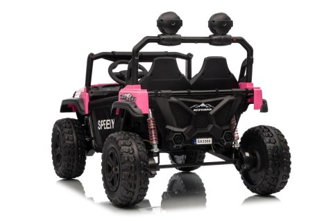 2osobowy 800W 4x4 Auto na akumulator 24V buggy PASSION    Różowy