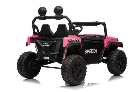2osobowy 800W 4x4 Auto na akumulator 24V buggy PASSION    Różowy