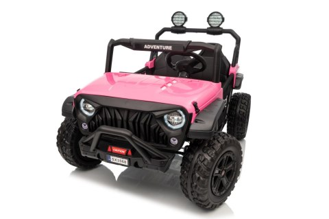 2osobowy 800W 4x4 Auto na akumulator 24V buggy PASSION    Różowy