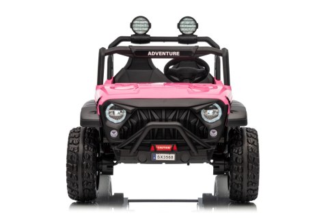 2osobowy 800W 4x4 Auto na akumulator 24V buggy PASSION    Różowy