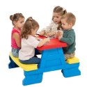 Zestaw Stolik Ogrodowy z Ławeczkami Dla Dzieci Dorex Niebieski
