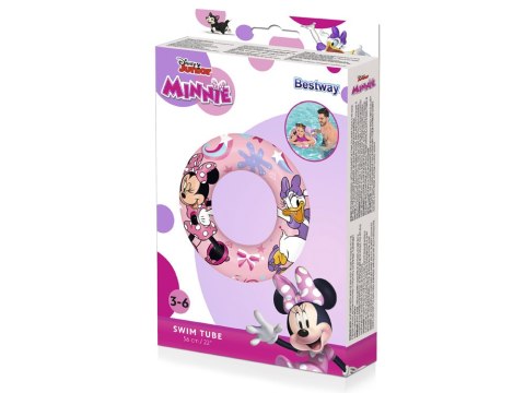 Bestway Koło do pływania 56cm Myszka Minnie 91040