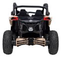 Pom koła 2osobowy Ciche silniki Auto na akumulator Buggy Maverick Turbo