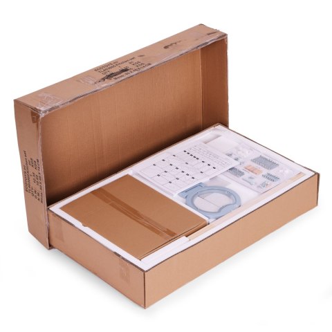 Drewniana kuchnia dla dzieci dźwięki LED piekarnik pralka akcesoria