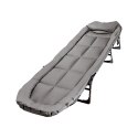 Łóżko turystyczne LUARO składane leżanka leżak polowe karpiowe biznesowe przenośne lekkie 200x64cm