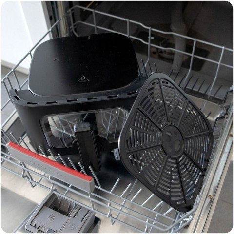 Frytkownica beztłuszczowa Air fryer Berdsen BD-660 czarna