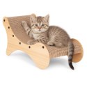 Drapak tekturowy dla kota leżak kartonowy legowisko Petsi