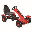 Sportowy Gokart Na Pedały F618 Pomowane Koła Obciążenie 50kg Niebieski