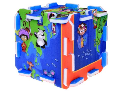 Piankowe puzzle MATA Dzieci Świata Mapa ZA3149