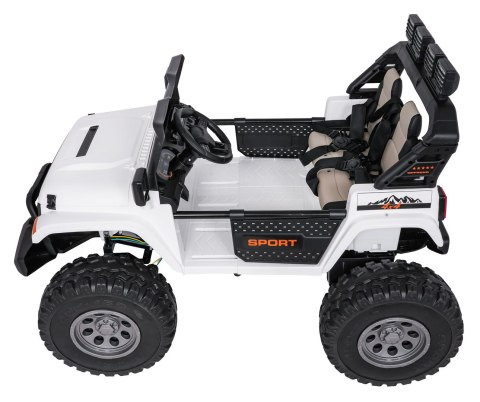 960W 24V jeep auto na akumulator Extreme Sport 4x4  Biały