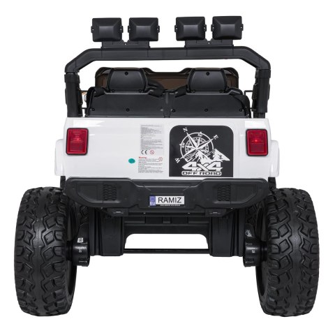 960W 24V jeep auto na akumulator Extreme Sport 4x4  Biały