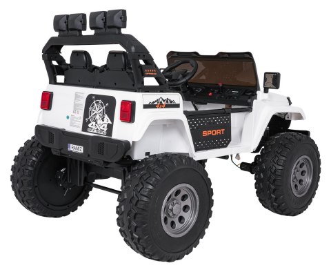 960W 24V jeep auto na akumulator Extreme Sport 4x4  Biały