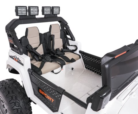 960W 24V jeep auto na akumulator Extreme Sport 4x4  Biały