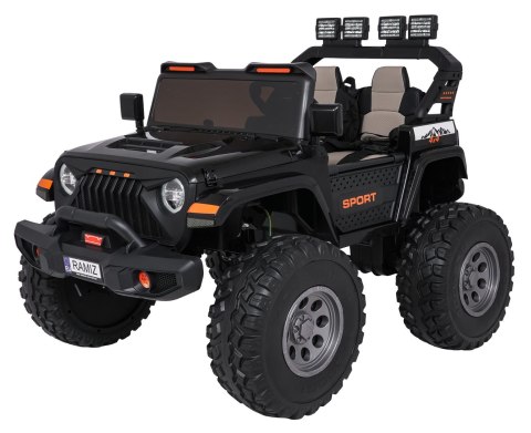 960W 24V jeep auto na akumulator Extreme Sport 4x4  Czarny