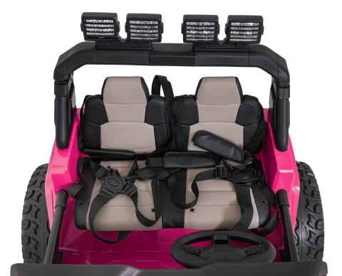 960W 24V jeep auto na akumulator Extreme Sport 4x4  Różowy