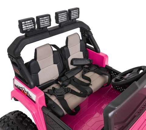 960W 24V jeep auto na akumulator Extreme Sport 4x4  Różowy