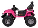 960W 24V jeep auto na akumulator Extreme Sport 4x4  Różowy
